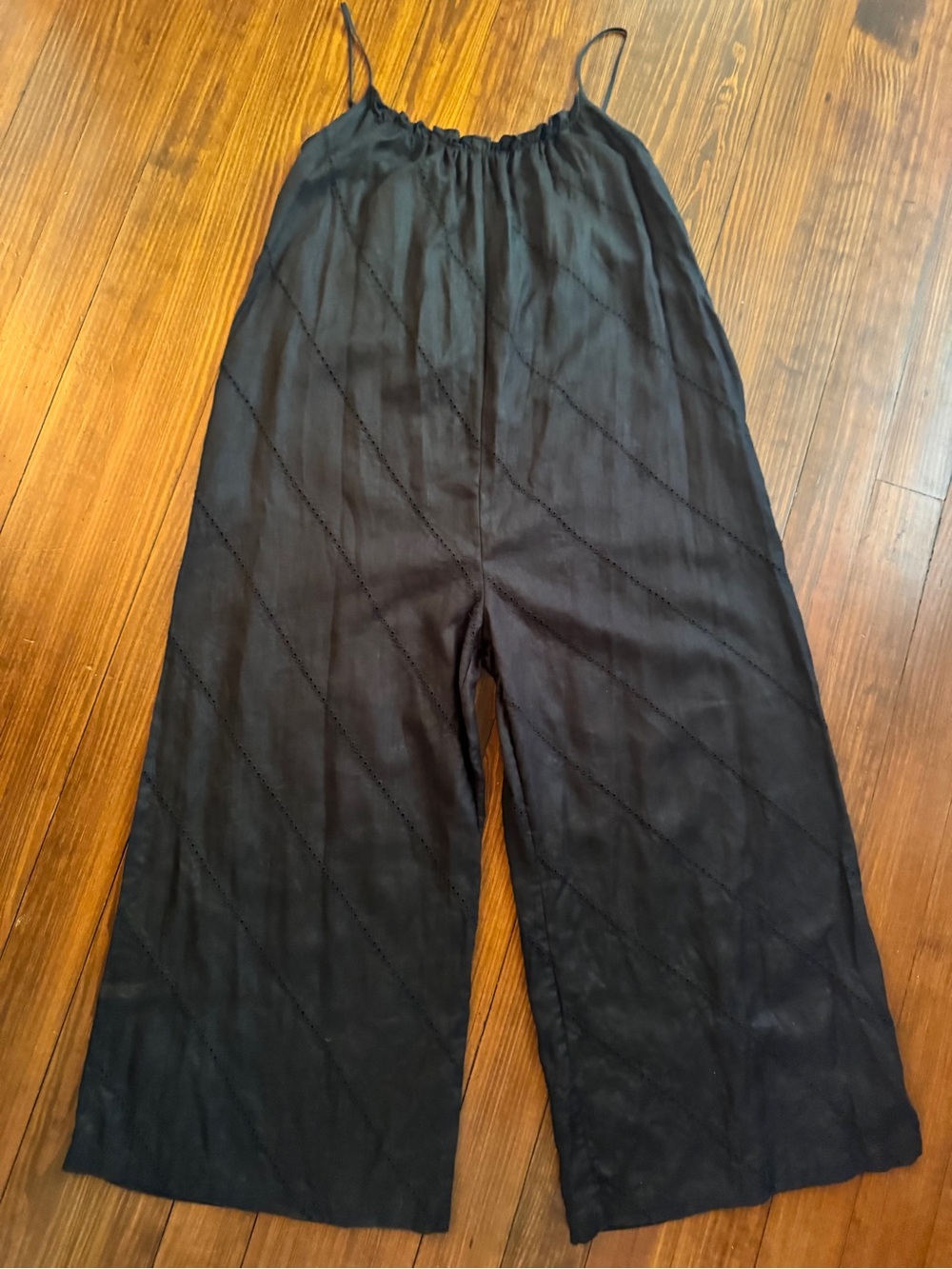 NO. 6 Store black eyelet jumper size small